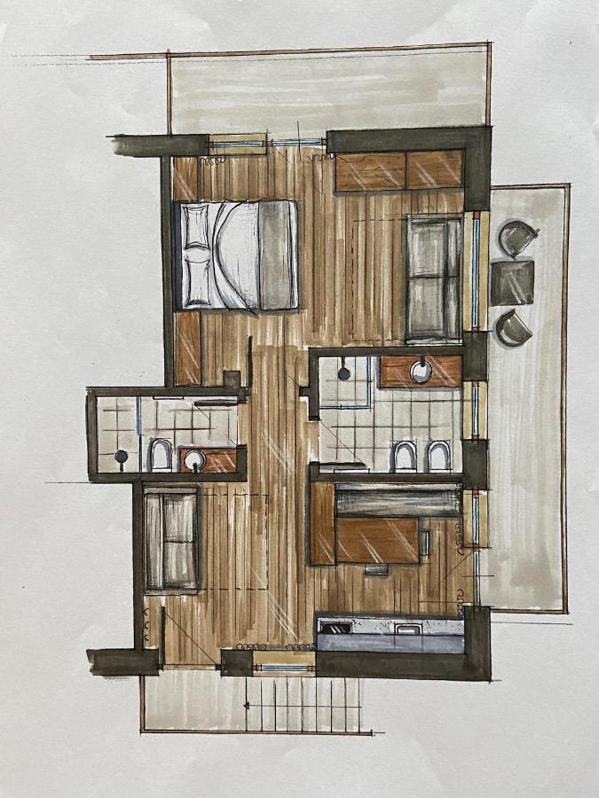 Apartments Mezdi Santa Cristina Val Gardena ภายนอก รูปภาพ